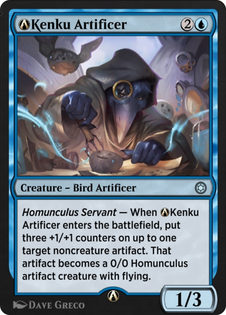 A-Kenku Artificer (HBG-A-125) - Alchemy Horizons: Baldur's Gate