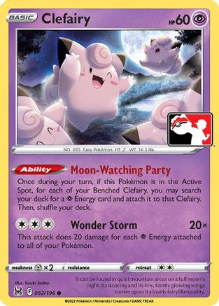 Clefairy 062/196 Prize Pack Series Cards - Common