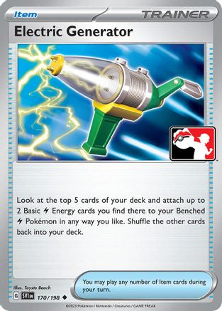 Electric Generator 170/198 Prize Pack Series Cards - Uncommon