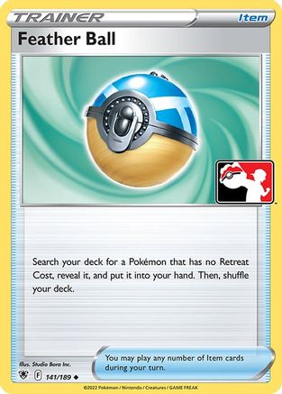 Feather Ball 141/189 Prize Pack Series Cards - Uncommon