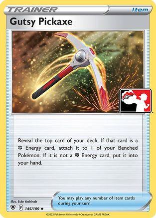 Gutsy Pickaxe 145/189 Prize Pack Series Cards - Uncommon
