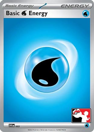 Basic Water Energy 003 Prize Pack Series Cards - Common