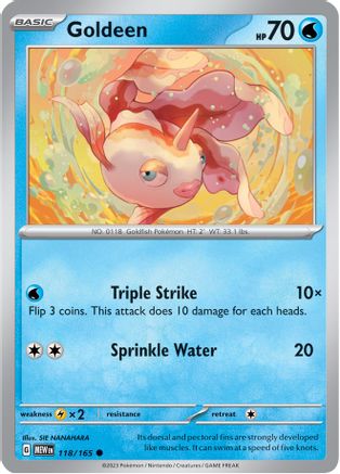 Goldeen 118/165 SV Scarlet & Violet 151 - Common