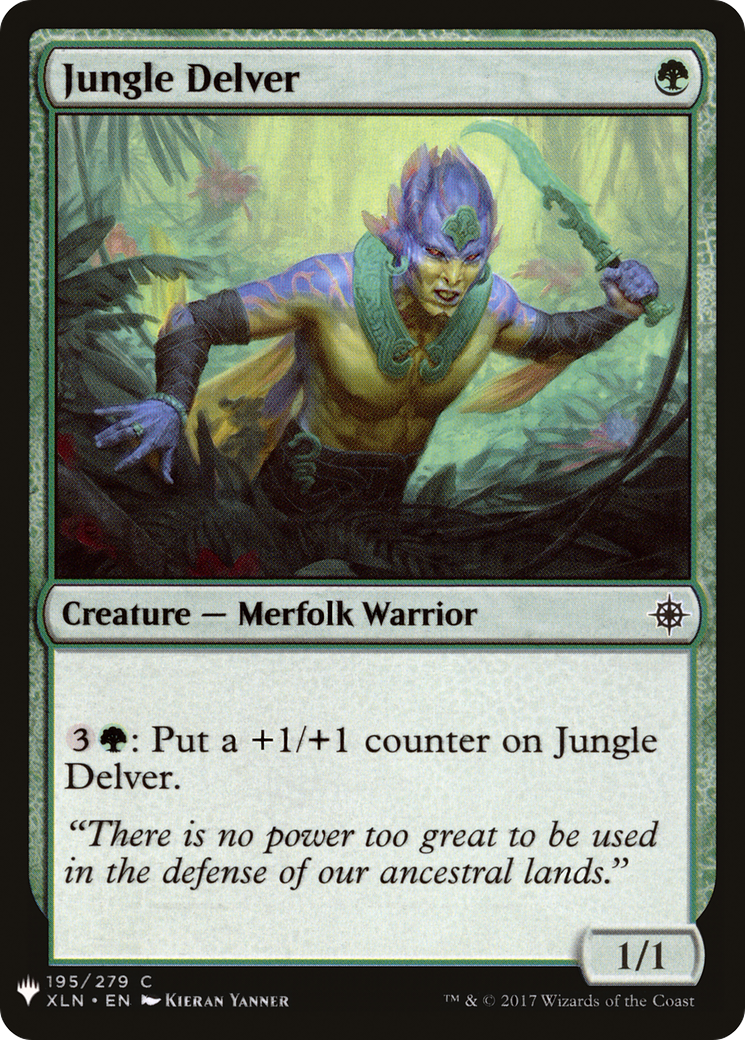 Jungle Delver (LIST-195) - The List