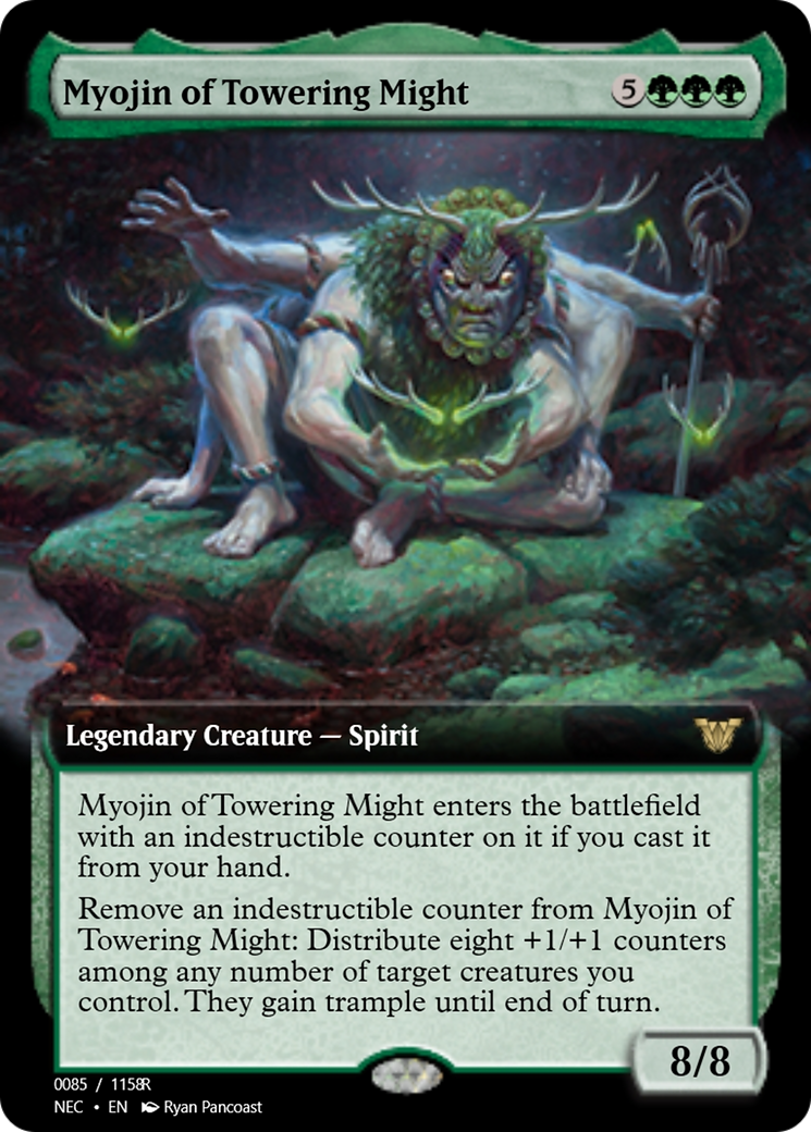 Myojin of Towering Might (PRM-98033) - Magic Online Promos
