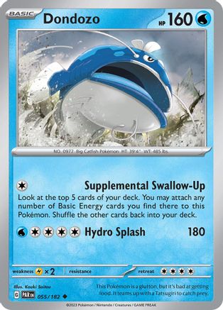 Dondozo 055/182 SV04 Paradox Rift - Uncommon