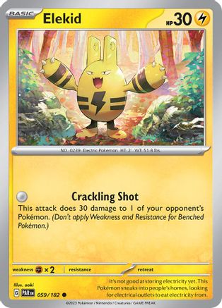 Elekid 059/182 SV04 Paradox Rift - Common