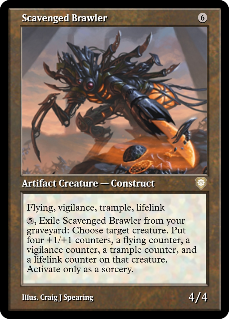 Scavenged Brawler (PRM-105842) - Magic Online Promos Foil