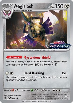 Aegislash 060 - Holofoil SV Scarlet & Violet Promo Cards - Promo