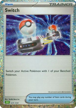 Switch (CLV) 029/034 - Holofoil Trading Card Game Classic - Classic Collection