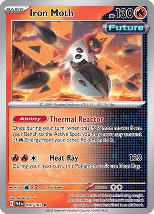 Iron Moth 028/182 Deck Exclusives - Rare