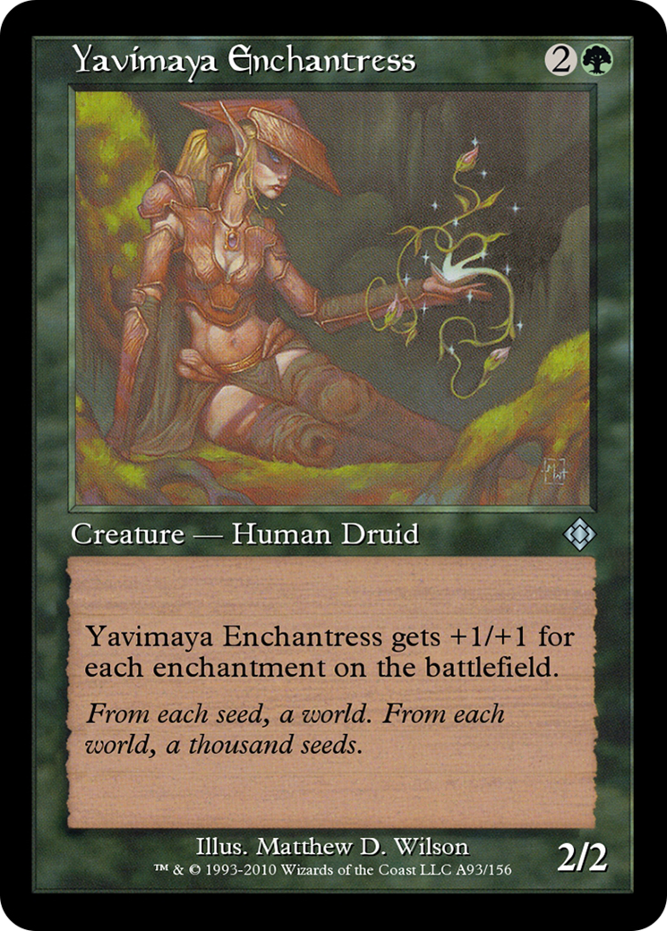 Yavimaya Enchantress (TD0-A93) - Magic Online Theme Decks