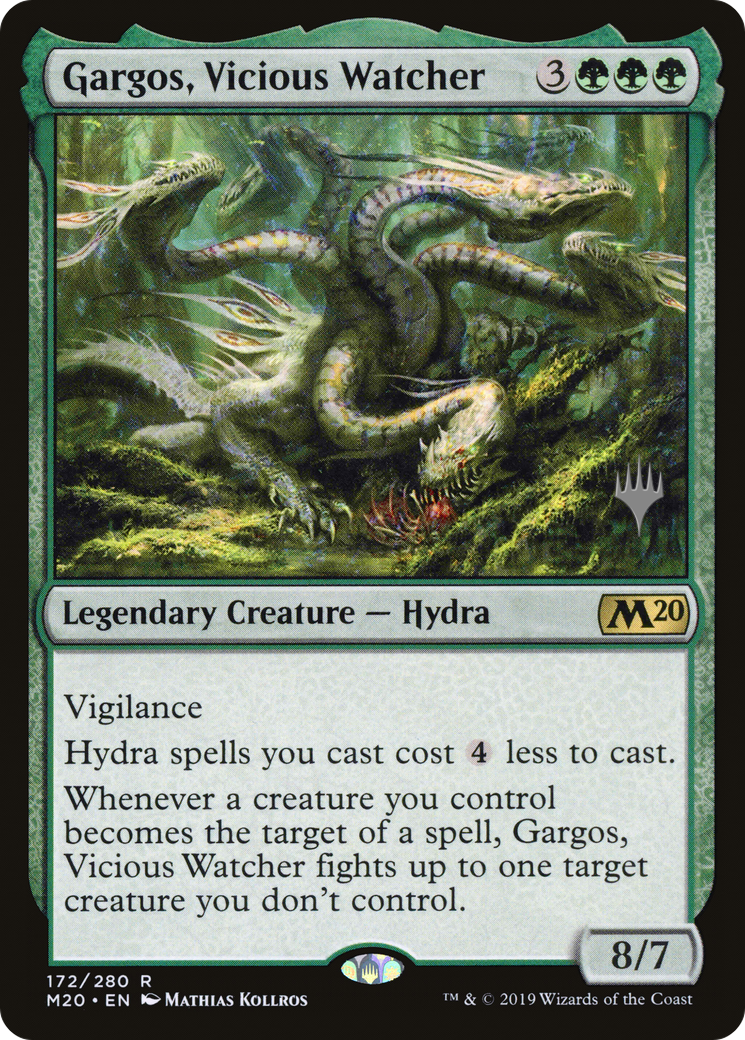 Gargos, Vicious Watcher (PPM20-172P) - Core Set 2020 Promos