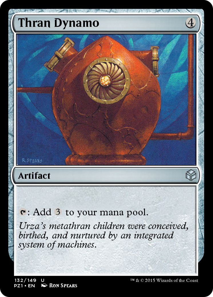 Thran Dynamo (PZ1-132) - Legendary Cube Prize Pack