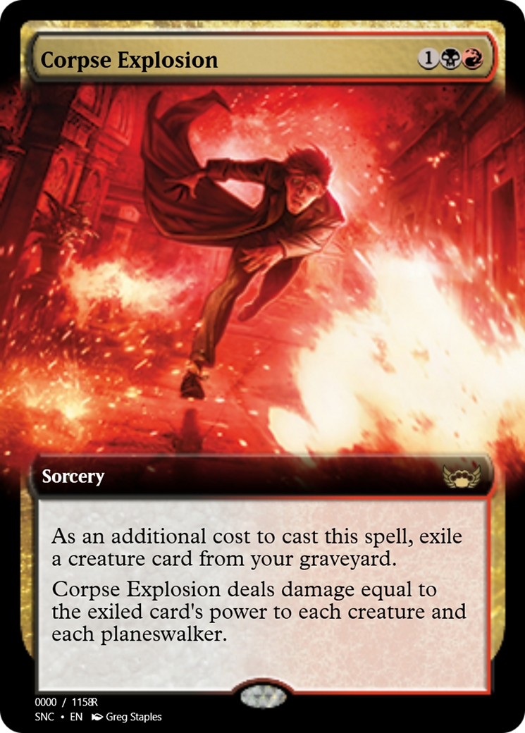 Corpse Explosion (PRM-99723) - Magic Online Promos