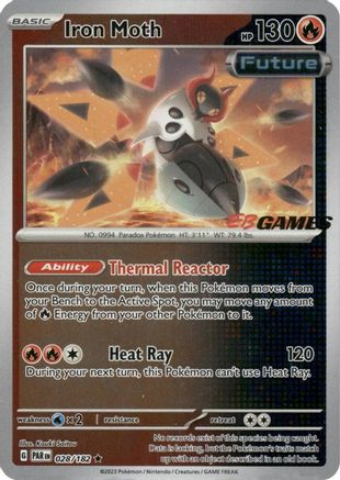 Iron Moth 028/182 - Holofoil Miscellaneous Cards & Products - Promo