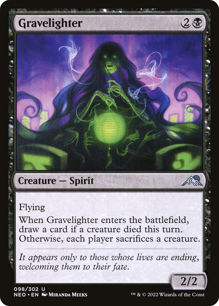 Gravelighter (NEO-098) - Kamigawa: Neon Dynasty