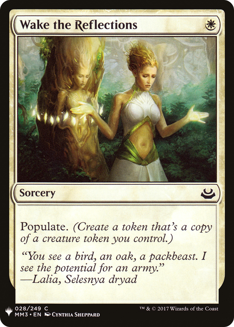 Wake the Reflections (LIST-MM3-28) - The List