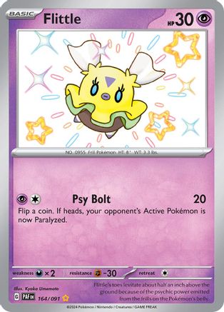 Flittle 164/091 - Holofoil SV Paldean Fates - Shiny Rare