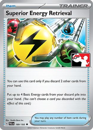 Superior Energy Retrieval 189/193 Prize Pack Series Cards - Uncommon