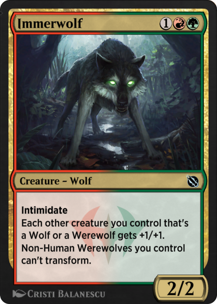 Immerwolf (SIS-065) - Shadows of the Past