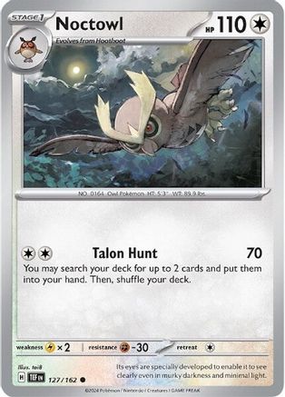 Noctowl 127/162 SV05 Temporal Forces - Common