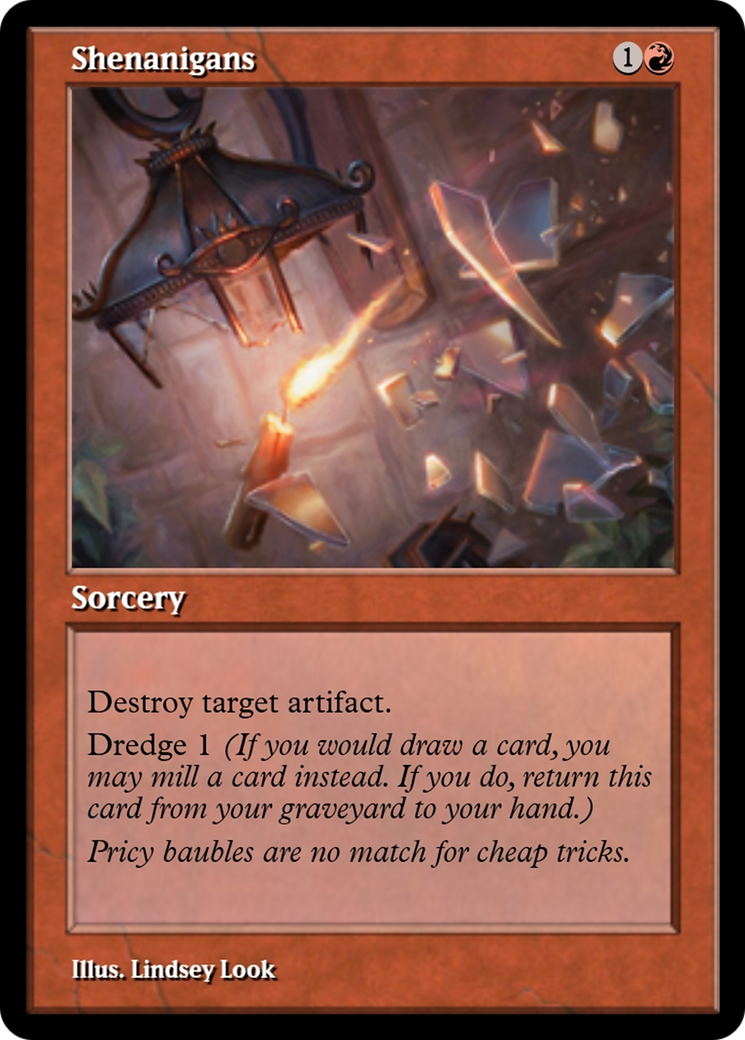 Shenanigans (PRM-91293) - Magic Online Promos: (tombstone) Foil