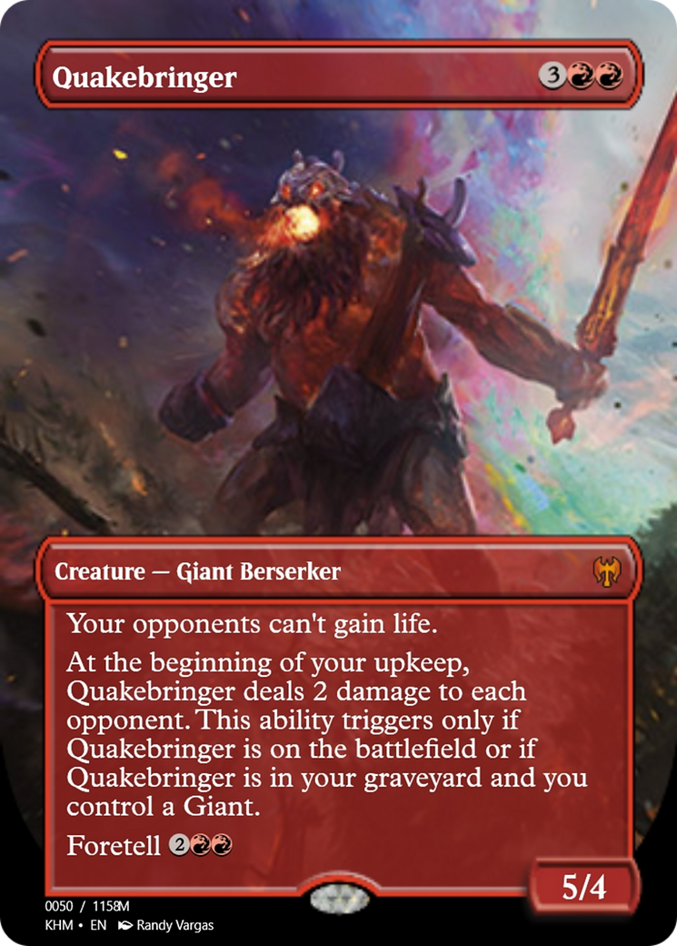 Quakebringer (PRM-88300) - Magic Online Promos