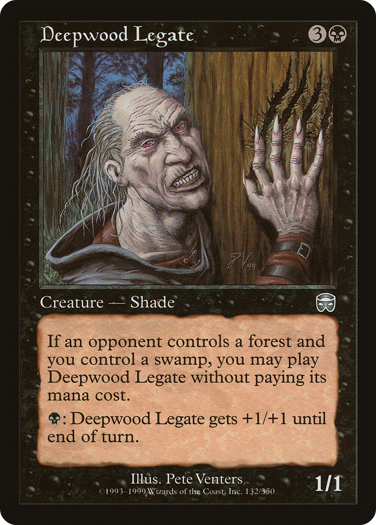 Deepwood Legate (MMQ-132) - Mercadian Masques Foil