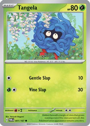 Tangela 001/167 SV06 Twilight Masquerade - Common