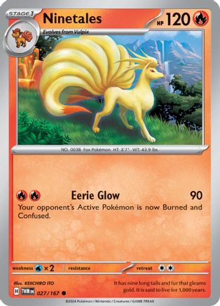 Ninetales 027/167 SV06 Twilight Masquerade - Common