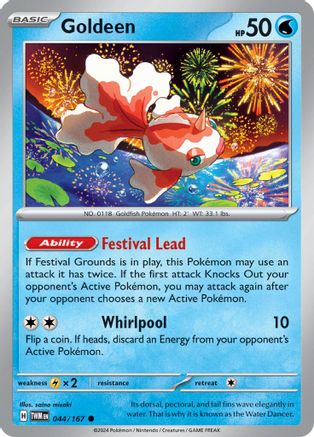 Goldeen 044/167 SV06 Twilight Masquerade - Common