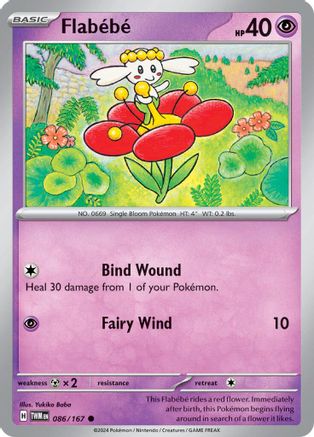 Flabebe 086/167 SV06 Twilight Masquerade - Common
