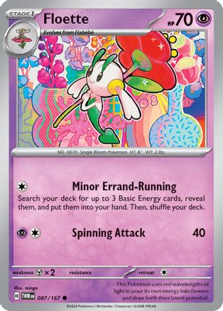 Floette 087/167 SV06 Twilight Masquerade - Common