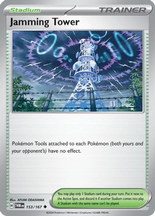 Jamming Tower 153/167 SV06 Twilight Masquerade - Uncommon