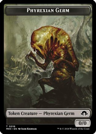Phyrexian Germ // Food Double-Sided Token (MH3-16 // 31) - Modern Horizons 3 Foil