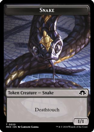 Snake Token (MH3-020) - Modern Horizons 3
