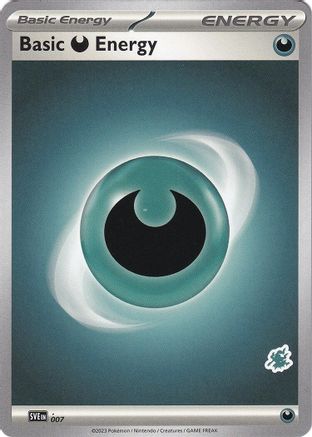 Basic Darkness Energy - Darkrai Deck 007 Battle Academy 2024 - Common