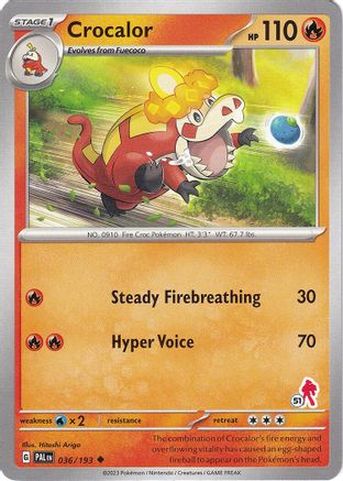 Crocalor - Armarouge 51 036 Battle Academy 2024 - Uncommon