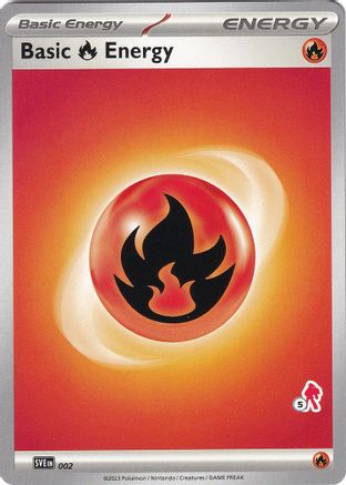Basic Fire Energy - Armarouge 5 002 Battle Academy 2024 - Unconfirmed