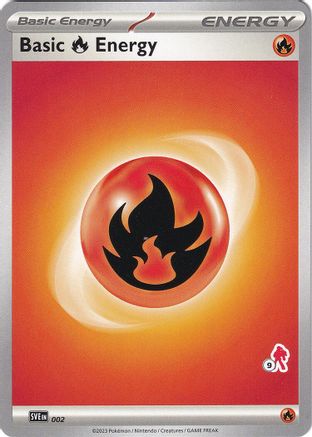Basic Fire Energy - Armarouge 9 002 Battle Academy 2024 - Unconfirmed