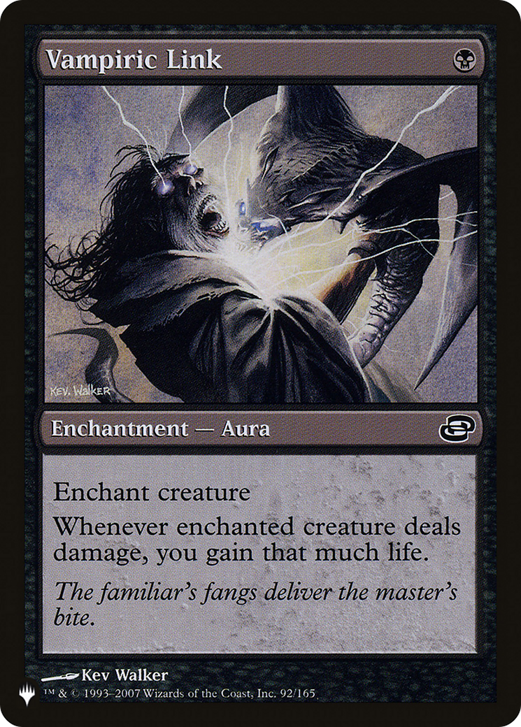 Vampiric Link (LIST-92/165) - The List: (colorshifted)