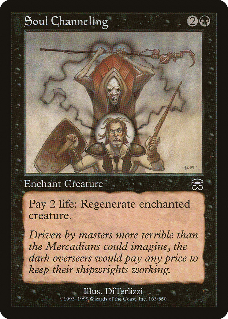 Soul Channeling (MMQ-163) - Mercadian Masques Foil