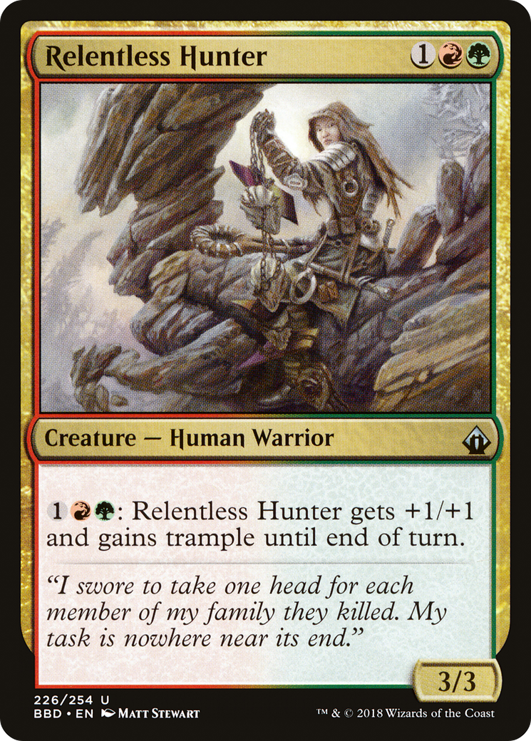 Relentless Hunter (BBD-226) - Battlebond