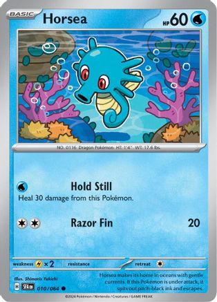 Horsea 010/064 SV Shrouded Fable - Common