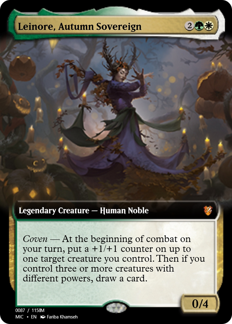 Leinore, Autumn Sovereign (PRM-94054) - Magic Online Promos