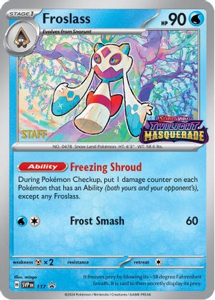 Froslass 117 - Holofoil SV Scarlet & Violet Promo Cards - Promo