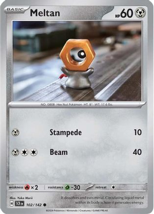 Meltan 102/142 SV07 Stellar Crown - Common
