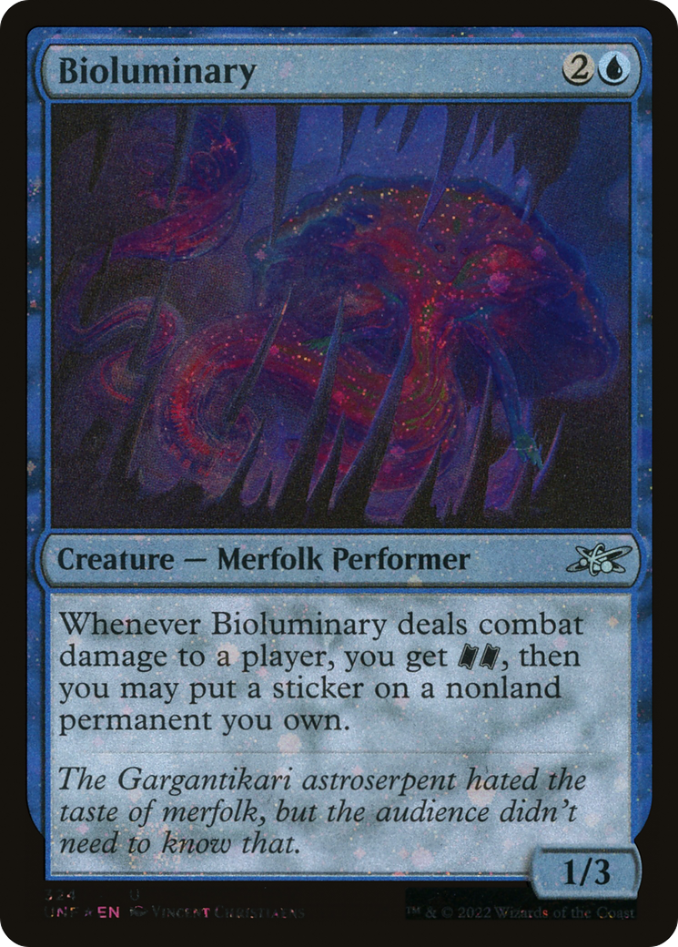 Bioluminary (Galaxy Foil) (UNF-324) - Unfinity Foil