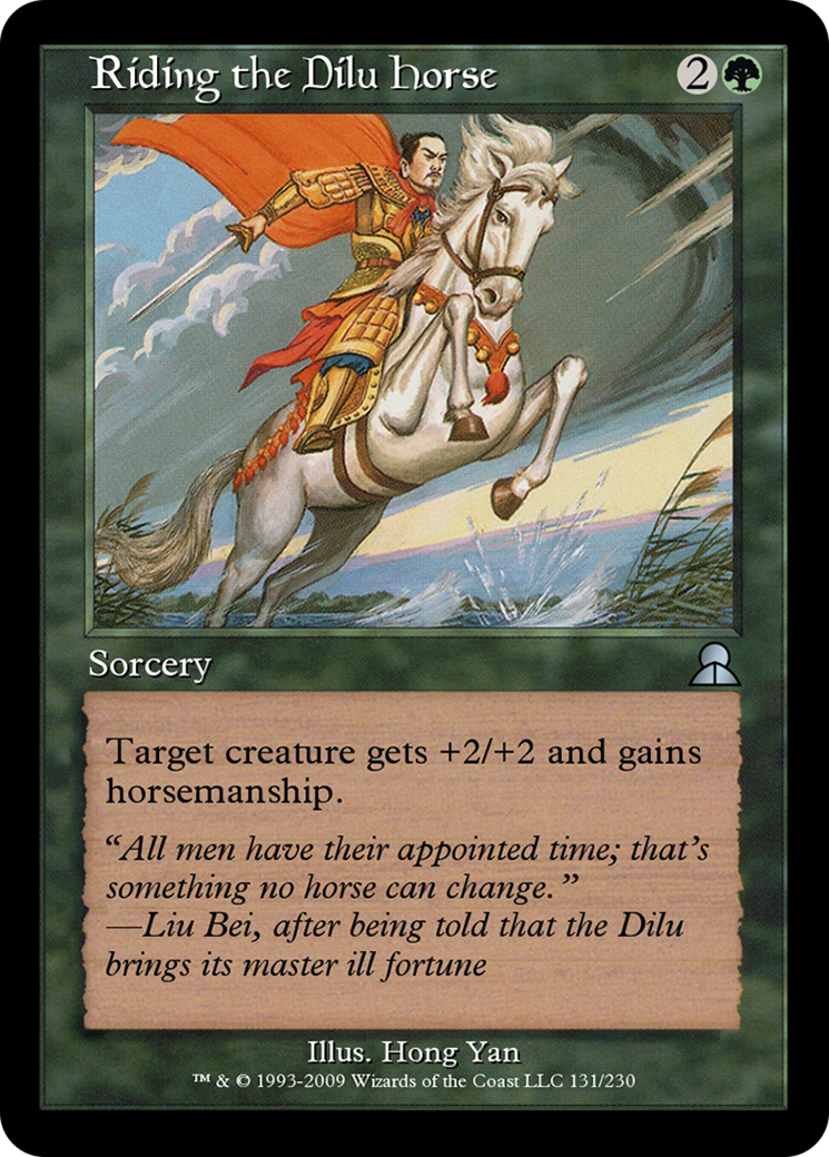 Riding the Dilu Horse (ME3-131) - Masters Edition III
